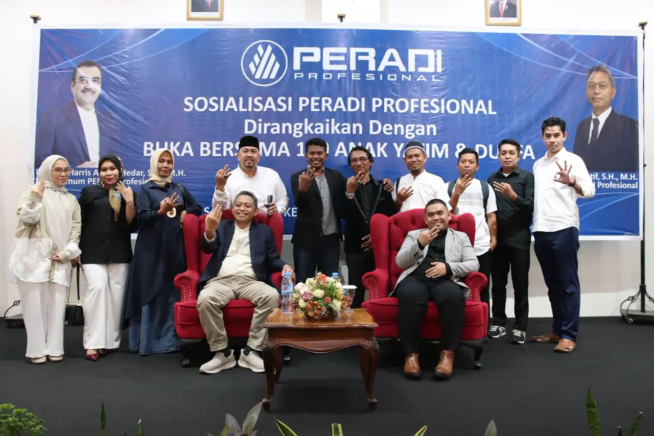 Penyampaian Informasi Kegiatan dan Publikasi Resmi PERADI RIAU